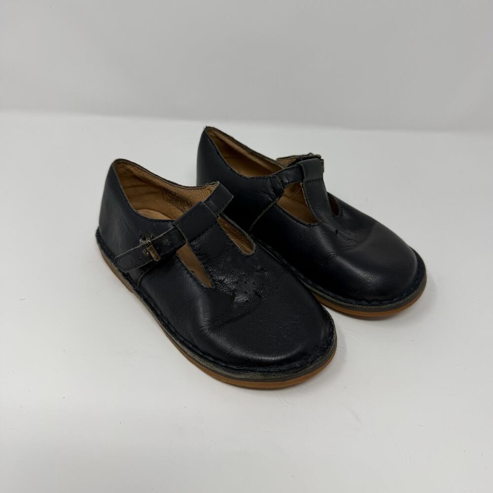 Ralph Lauren Vintage Black Leather Mary Jane Shoes - Toddler 9